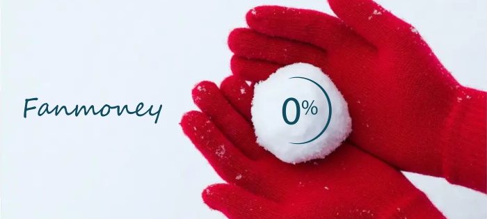 В Fanmoney можно взять первый заём под 0% на 20 дней